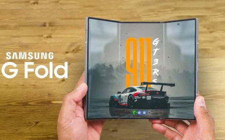 Samsung Galaxy G Fold, Üçe Katlanabilir Telefonu Sızdırıldı