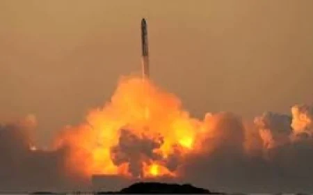 SpaceX, Süper Ağır roket fırlatma rampasında test sırasında patladı