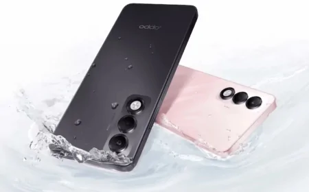 Oppo K13x 5G'nin yeni Mist White ve Breeze Blue renk seçenekleri resmen duyuruldu