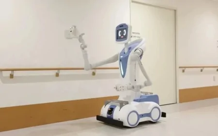 Foxconn ve Kawasaki, tıbbi asistan robot Nurabot'u tanıttı