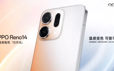 Renk Değiştiren Arka Kapak Özelliğiyle Oppo Reno 14 Sun & Moonlight Satışa sunuldu