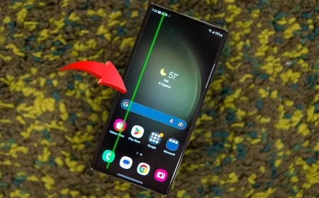 Akıllı Telefonlarda Yeşil Çizgilerin Nedenleri