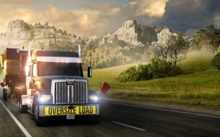 Euro Truck Simulator 2 ve American Truck Simulator 10 Yıl Sonra Konsollarda
