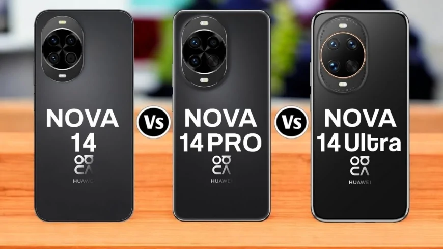 Huawei, Nova 14, 14 Pro ve 14 Ultra'yı Piyasaya Sürüyor