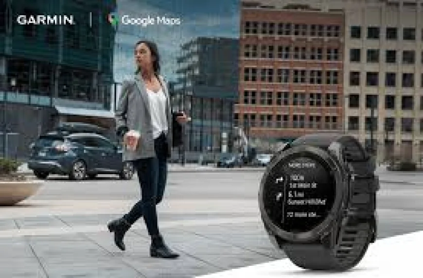 Garmin Akıllı Saatlere Google Haritalar Desteği Geldi