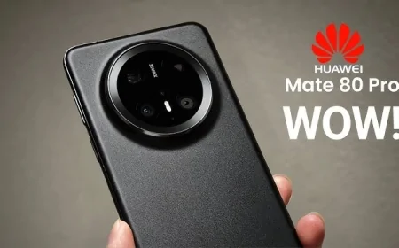 Huawei Mate 80 Pro Ortaya Çıktı: Dev Kamera Halkasıyla Dikkat Çekiyor